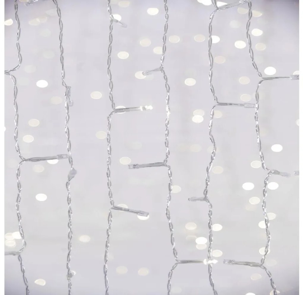 LED Tenda natalizia per esterni CURTAIN 480xLED/8,4W/230V 3x3 m IP44 bianco freddo