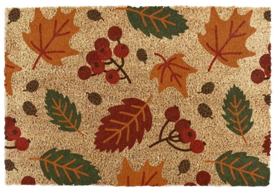 Zerbino in fibre di cocco 40x60 cm Autumn Leaves – Artsy Doormats