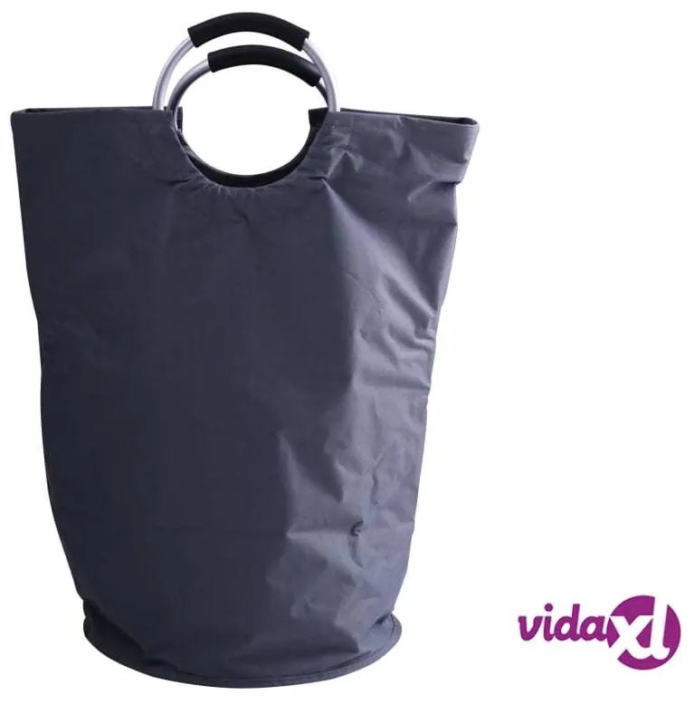 RIDDER Cesto della Biancheria 65 L Grigio