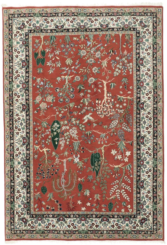 Ghom Tappeto persiano 220 x 150 (Iran) Annodato A Mano