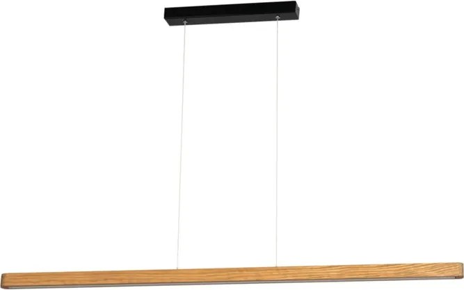 Lampadario LED boho Lampadario LED boho nero, luce calda  nero Ø5cm, luce calda 1500 lumen, SPOT-LIGHT