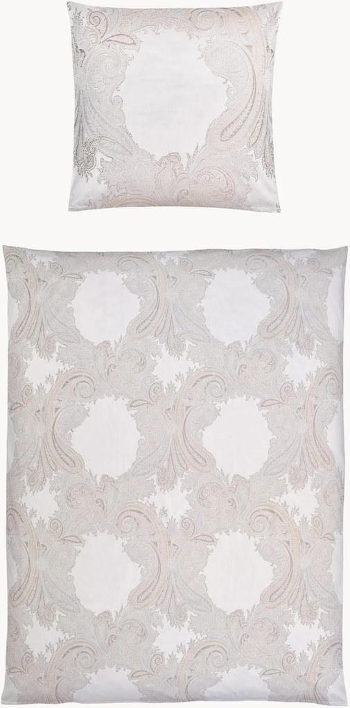 Set copripiumino in cotone jacquard Grace