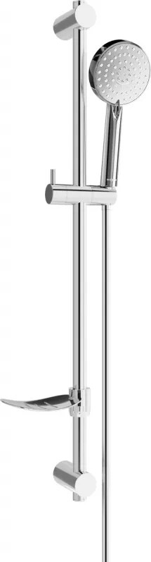 Mexen DF75 set doccia scorrevole, cromo - 785754582-00