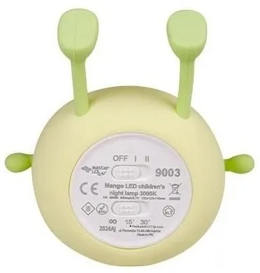 LED Luce notturna ricaricabile dimmerabile per bambini LED/1W/5V 3000K 800 mAh mango