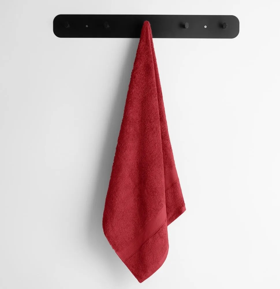Asciugamano da bagno rosso Rosso, 70 x 140 cm Bamby - DecoKing