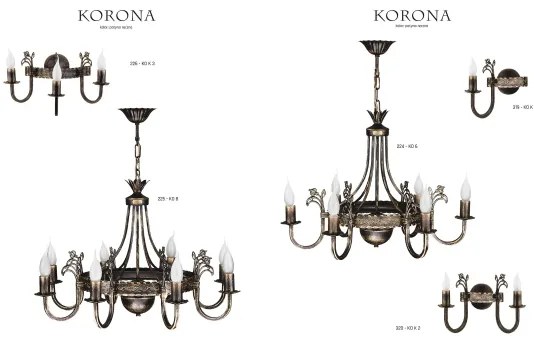 Jupiter 319 - KO K 1 - Applique KORONA 1xE14/40W/230V