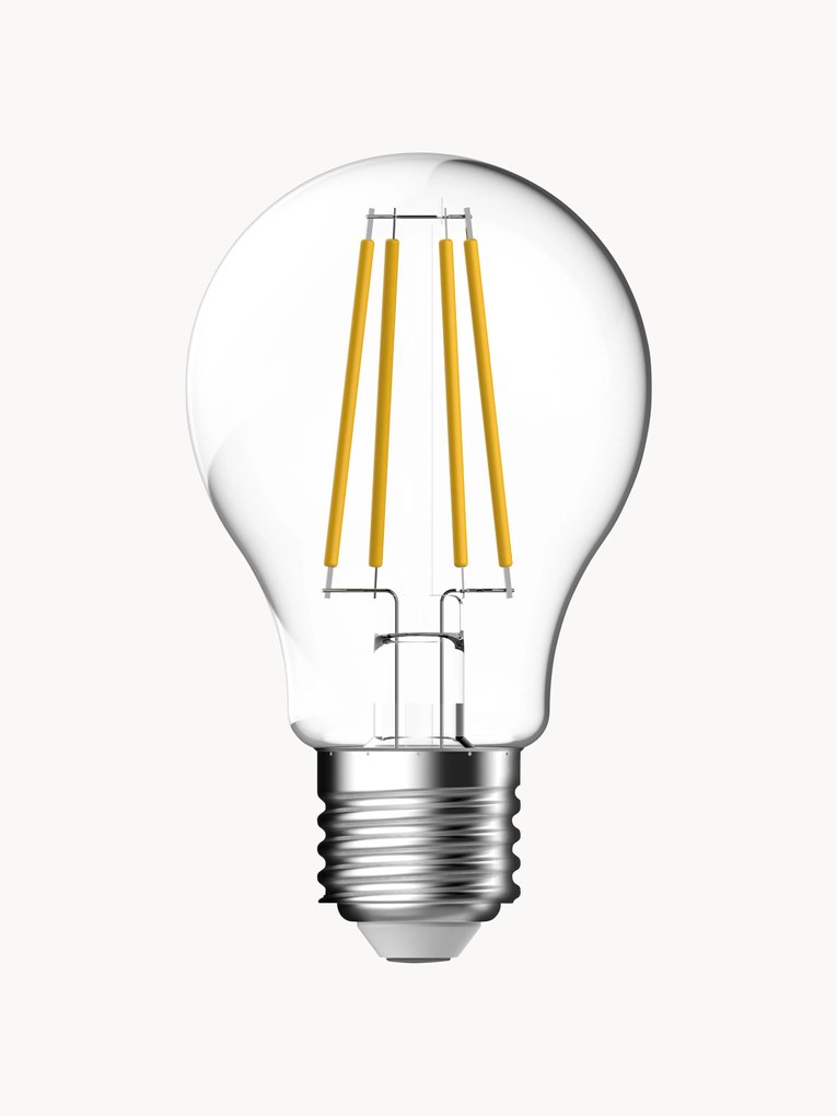 Lampadine E27, luce regolabile, bianco caldo, 8.6 Watt, 3 pz