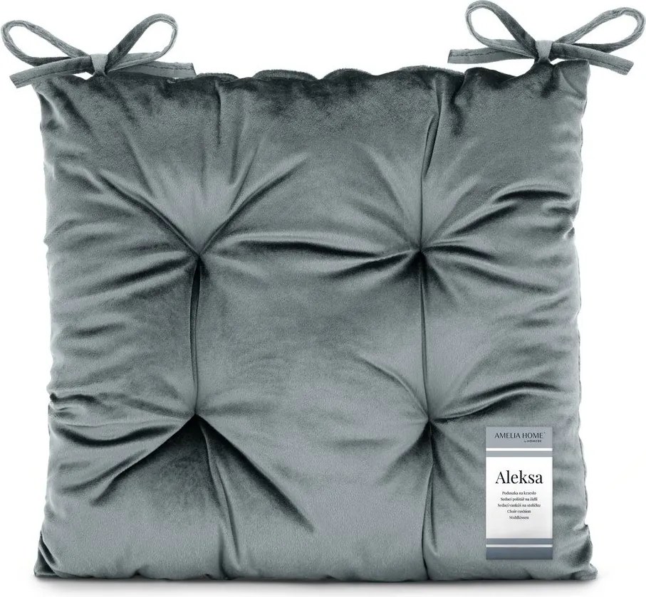 Cuscino per sedia in velluto 40x40 cm Aleksa – Restilo