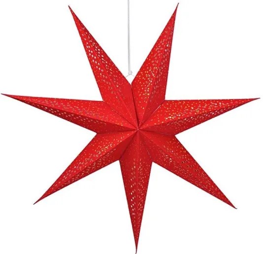 Solight 1V263 - Decorazione natalizia a LED, stella da 60 cm, alimentazione 2xAA