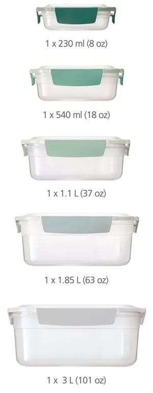 Set di contenitori per alimenti 5 pz Nest Lock - Joseph Joseph