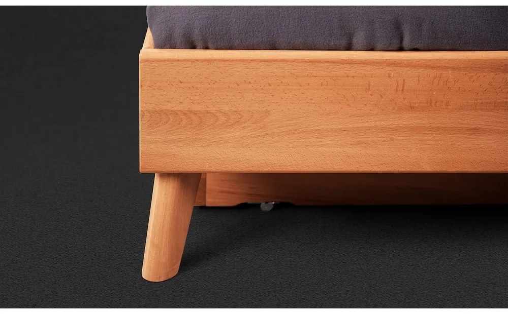 Letto matrimoniale in legno di faggio 160x200 cm Greg 1 - The Beds