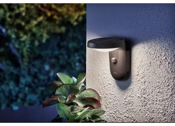 Philips - Applique a LED solare con sensore TYLA LED/1,2W/4V 4000K IP44