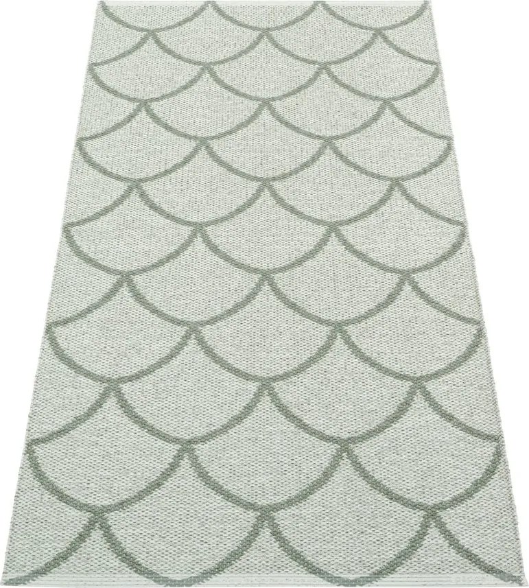 Passatoia da interno/esterno verde 70x150 cm Kotte Army Sage – Pappelina