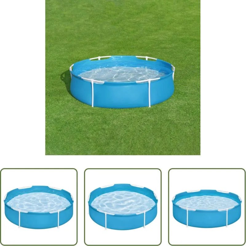 vidaXL Piscina fuori terra - Bestway Piscina My First Frame Pool 152 cm