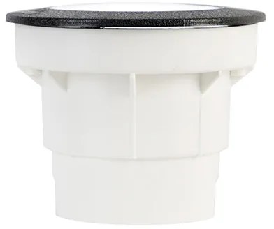 Faretto da terra per esterni moderno nero con LED IP67 - Ceci