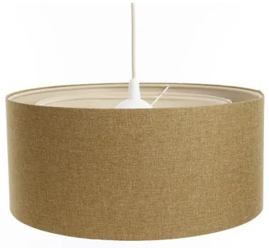 Lampadario a sospensione con filo BOHO TRINITI 1xE27/60W/230V marrone