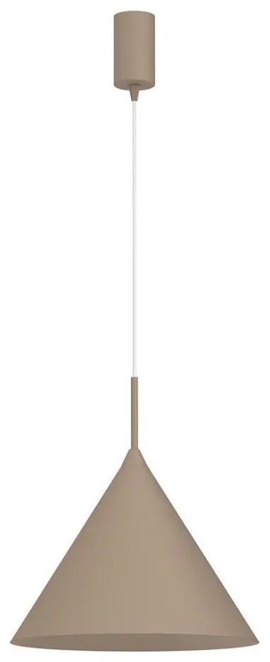 Lampadario a sospensione su cavo CAPITAL, 1xGX53/15W/230V, Ø 32 cm, tortora