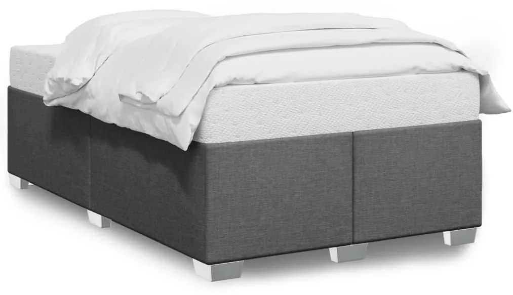 Giroletto Senza Materasso Grigio Scuro 120x190 Cm İn Tessuto /
