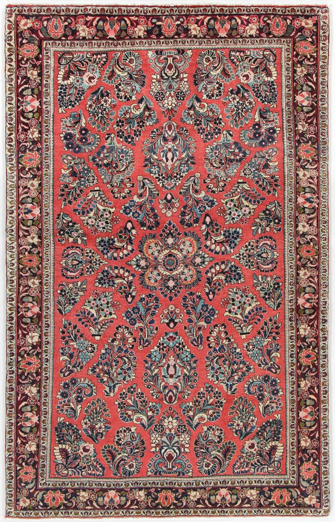 Sarouk Tappeto 200 x 120 (Iran) Annodato A Mano