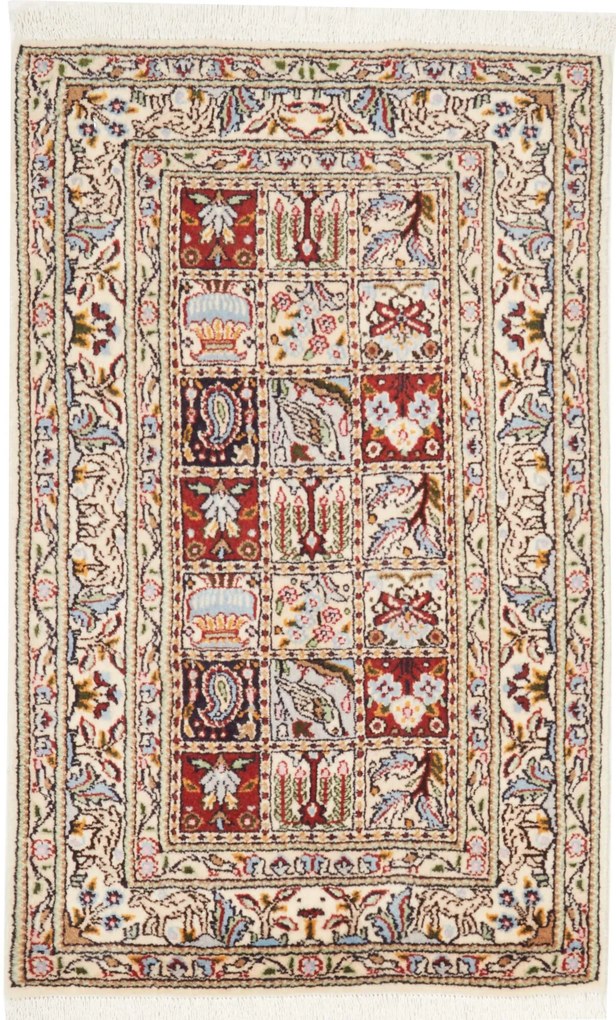 Moud Tappeto persiano 90x60 (Iran) Annodato A Mano