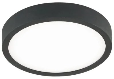 Orion DL 7-657/14 - Plafoniera LED BULLY LED/12W/230V diametro 14 cm nero