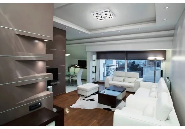 Eglo 95664 - Plafoniera LED FRADELO 4x4W 230V