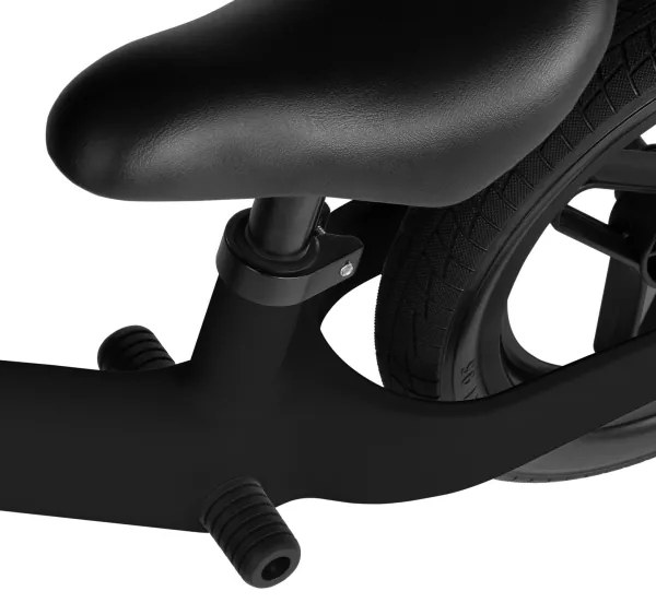 Lionelo - Bicicletta senza pedali TONI Nero/Arancione