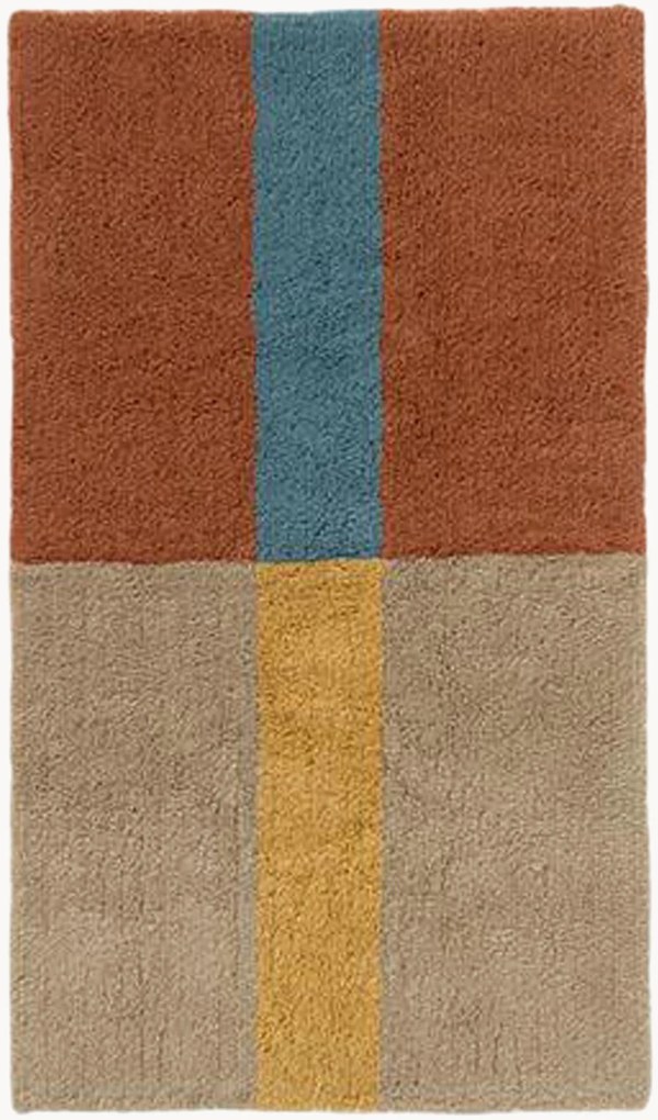 Tappeto in lana lavabile Chroma Stripes