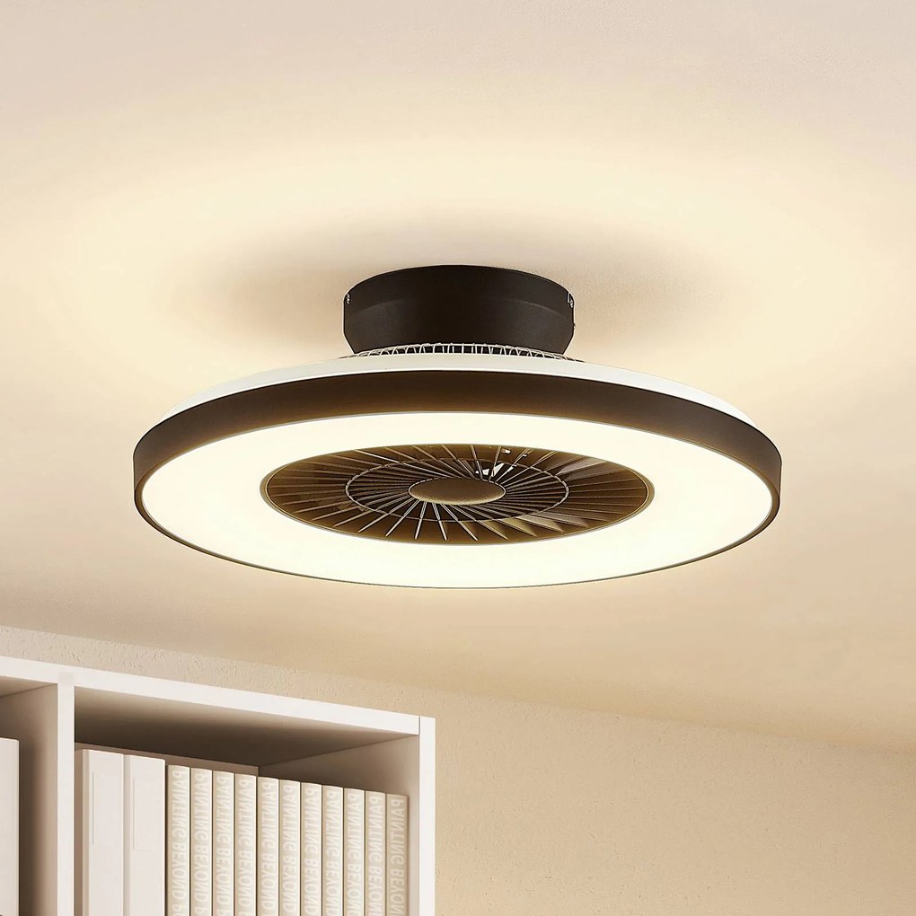 Starluna Orligo ventilatore a pale LED, nero
