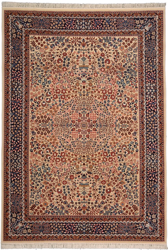 Isfahan Tappeto orientale 220 x 330 Beige (Cina) Annodato A Mano