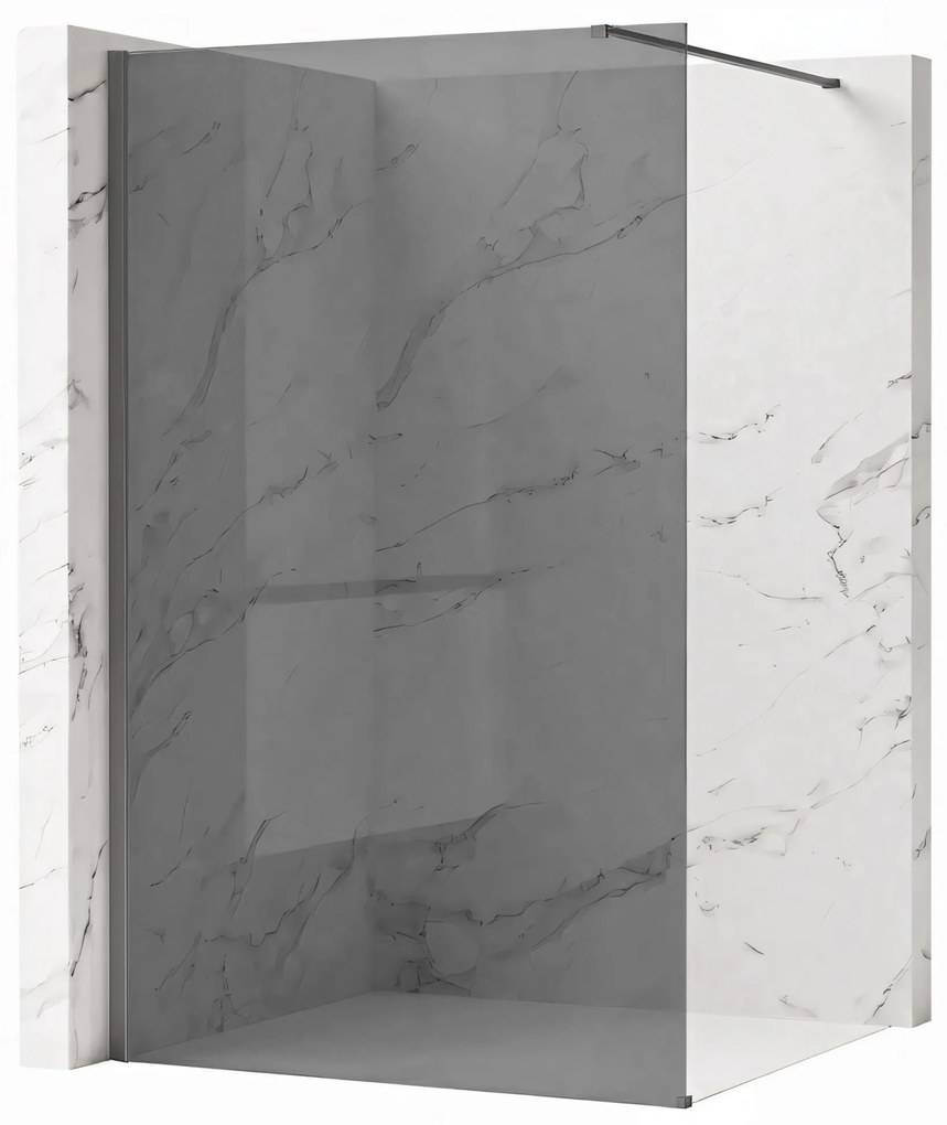 Parete doccia Rea Flexi Grey / Titan 100