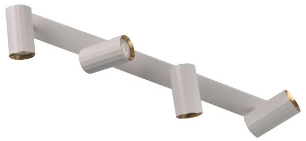 Faretto NICEA 4xGU10/10W/230V bianco