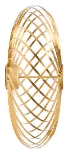 Tom Dixon - Spring Surface Applique da Parete Brass Tom Dixon