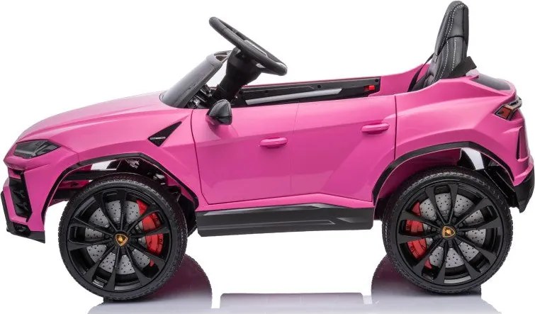 Macchina Elettrica per Bambini 12V con Licenza Lamborghini Urus Rosa...