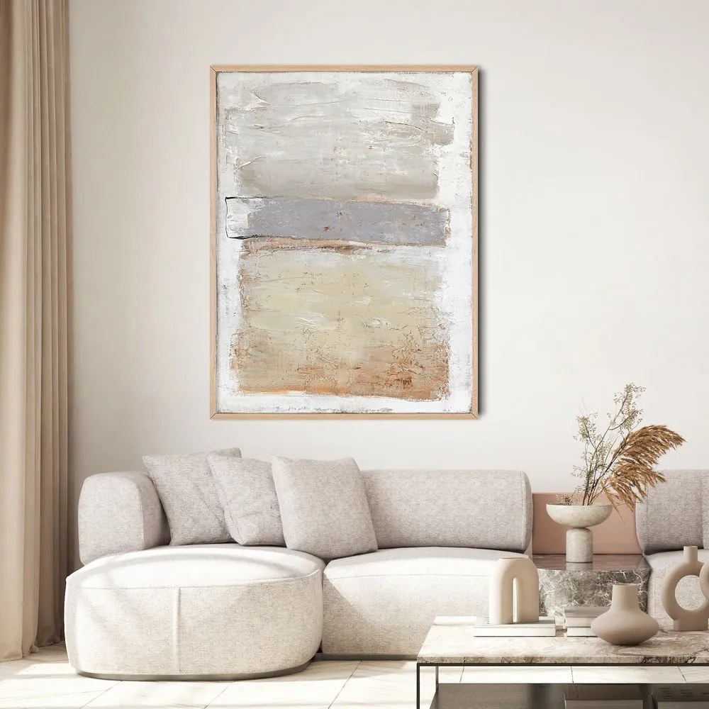 Quadro dipinto a mano 90x120 cm Scenario 1 - Malerifabrikken