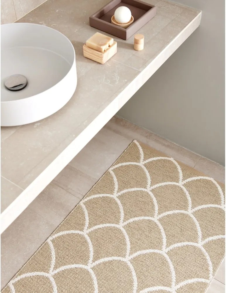 Passatoia da interno/esterno beige 70x300 cm Kotte Sand – Pappelina