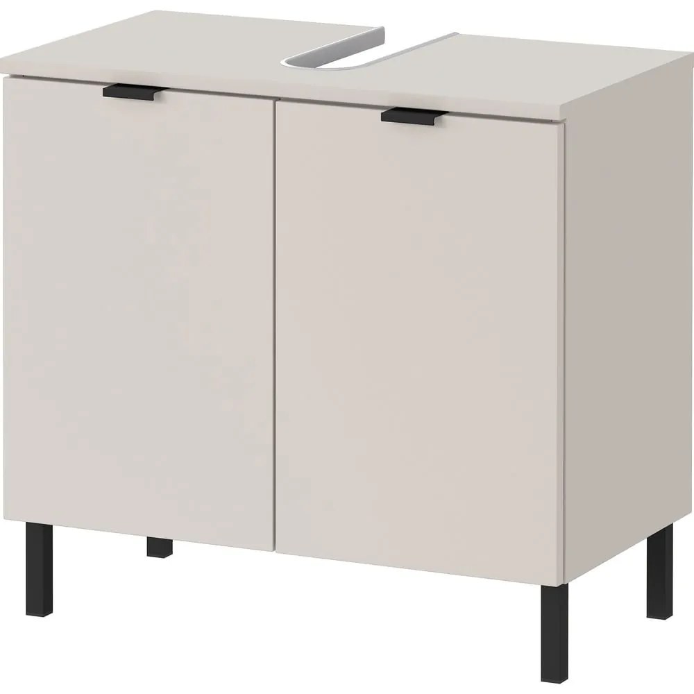 Mobile da lavabo color crema 60x56 cm Arcena – Germania
