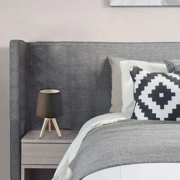 Rabalux 2069 - Lampada da tavolo LYCHEE 1xE14/25W/230V nero