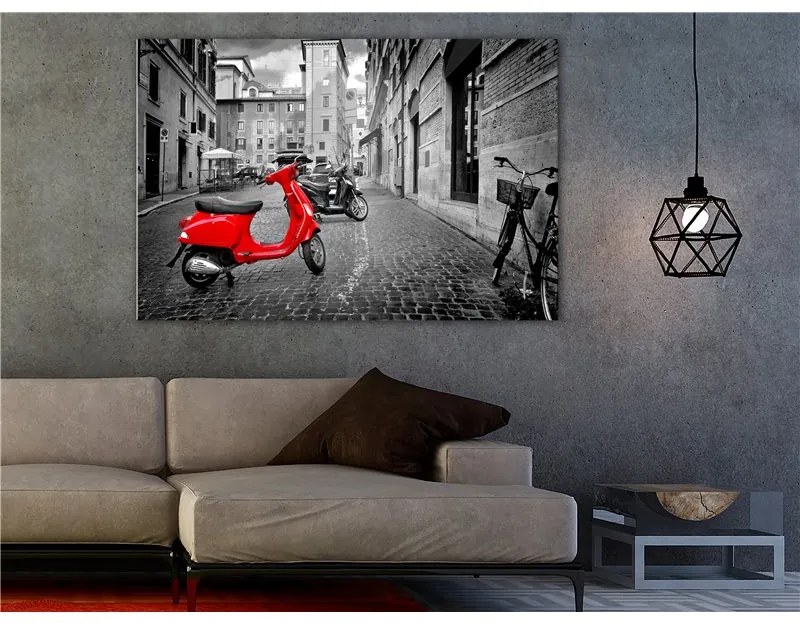 Quadro My Dream (1 Part) Wide  Colore Rosso, Dimensioni e Misure 120x80