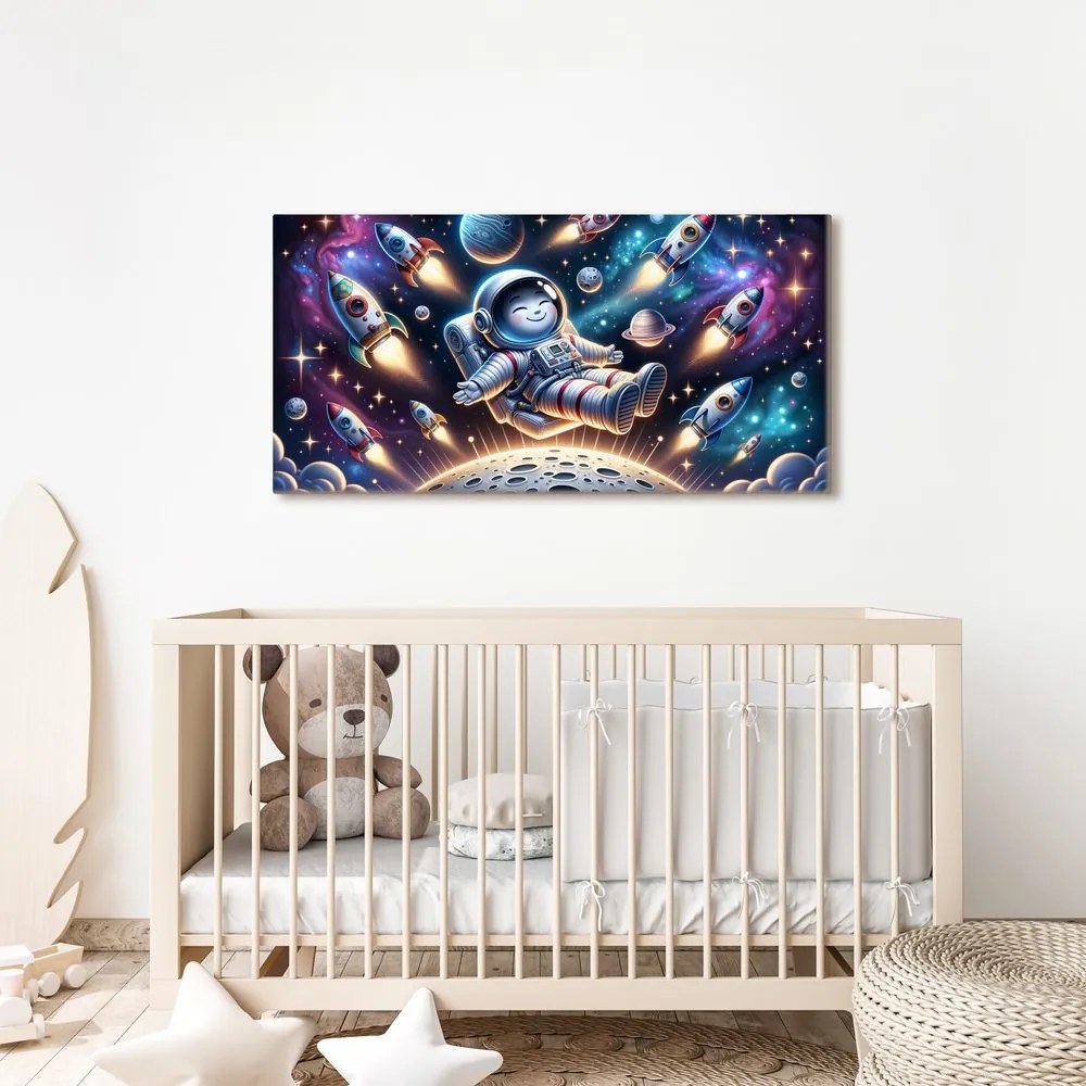 Quadro su tela – Avventura del piccolo pilota