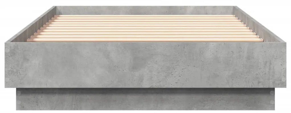 Giroletto grigio cemento 90x190 cm in legno multistrato