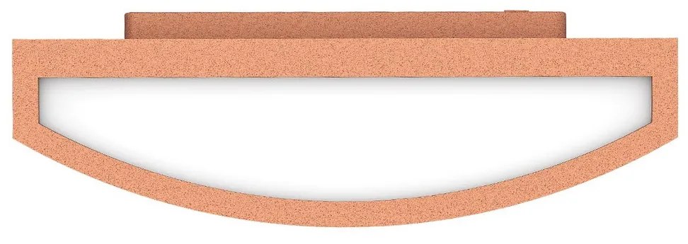 Applique Slim Design IP65 - E27 Corten