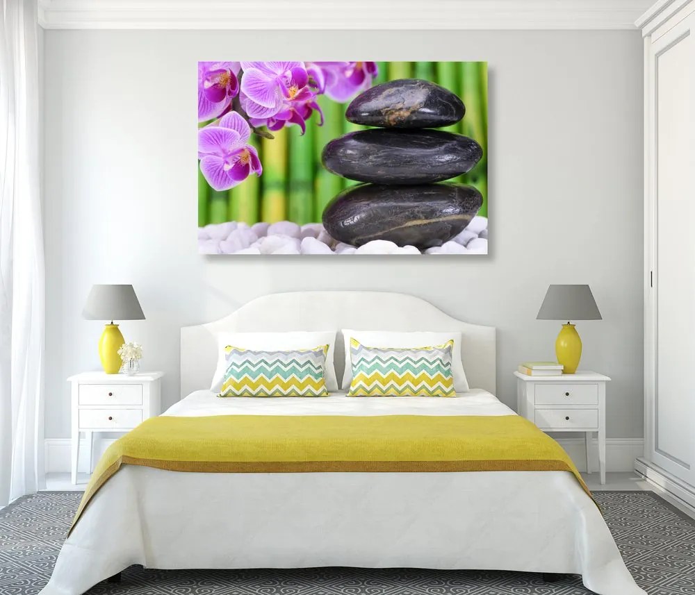 Quadro su tela – Giardino Zen giapponese