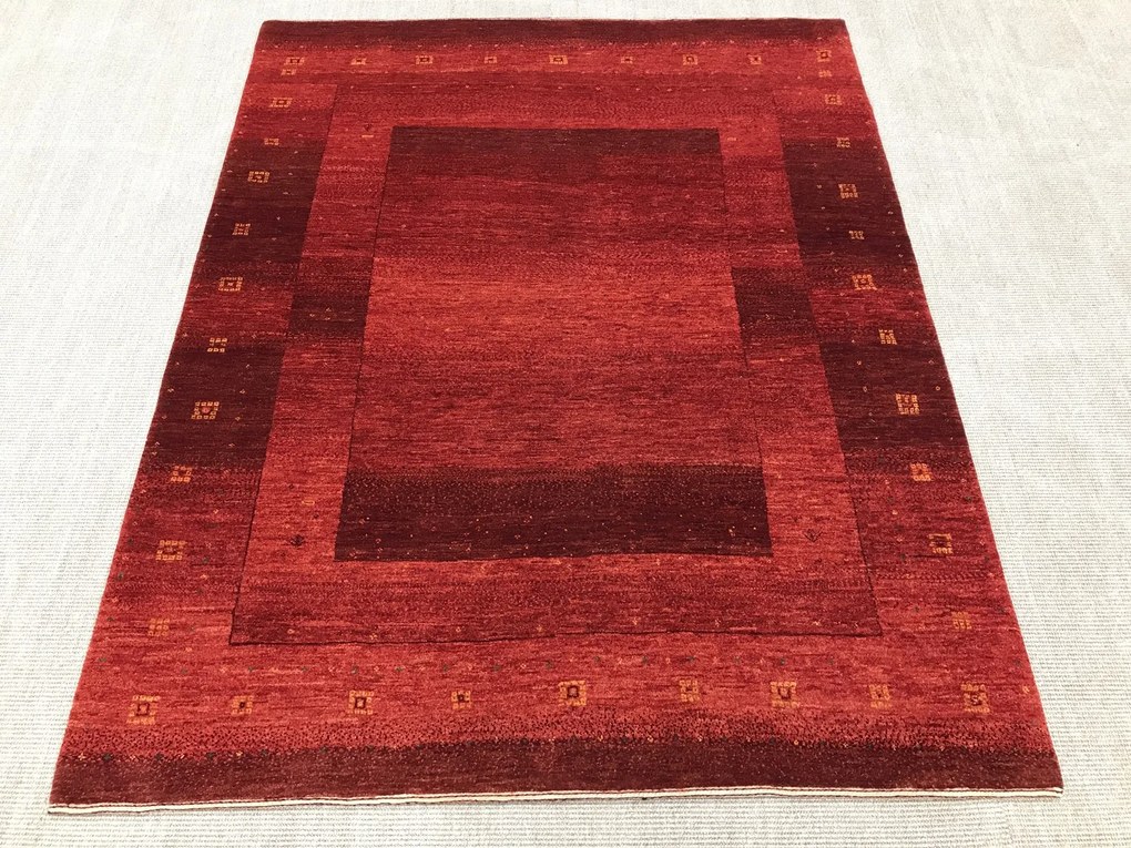 Loribaft Tappeto persiano 160x200 Rosso (Iran) Annodato A Mano