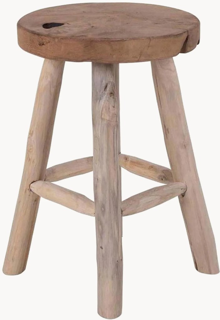 Sgabello da giardino in legno di teak Badia