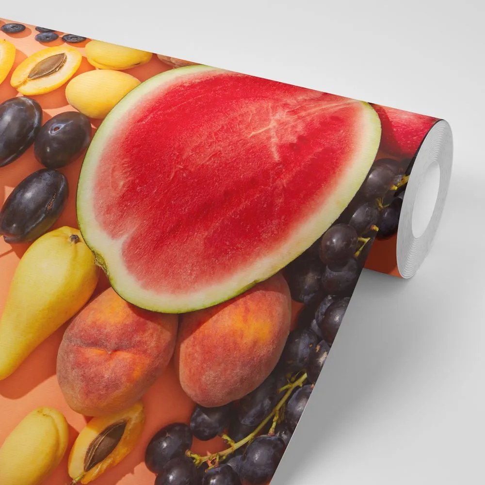 Carta da parati – Frutta estiva succosa