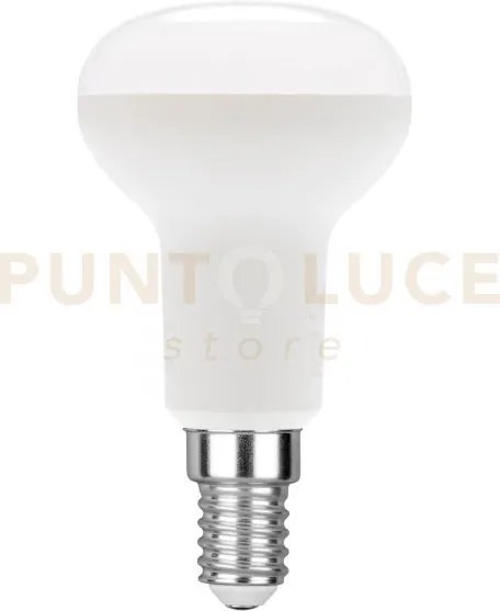 Klassic-r50-e14m lampadina led r50 attacco e14  6w 490lm 4000k 120°...