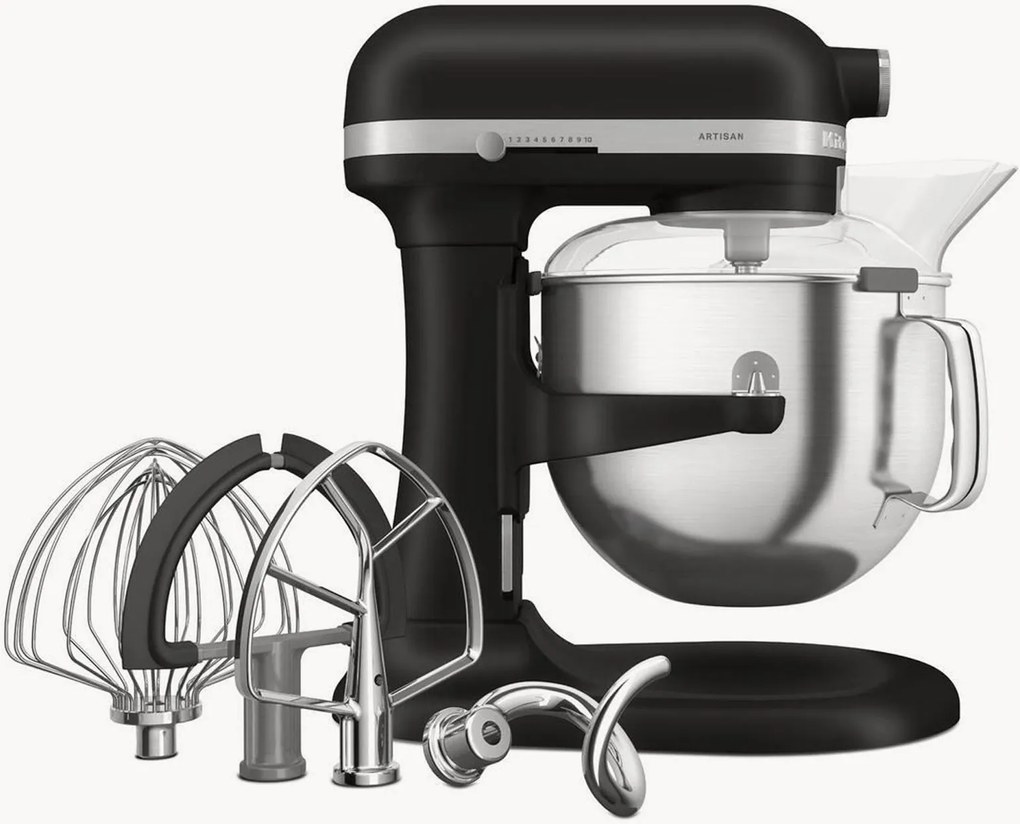 Robot da cucina con ciotola sollevabile Heavy Duty, 6,6 L, set da 7