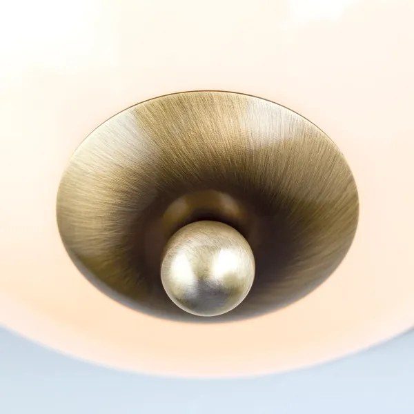 Orion DL 7-675/27-Plafoniera AUSTRIAN OLD LAMP 2xE27/60W/230V bronzo/beige