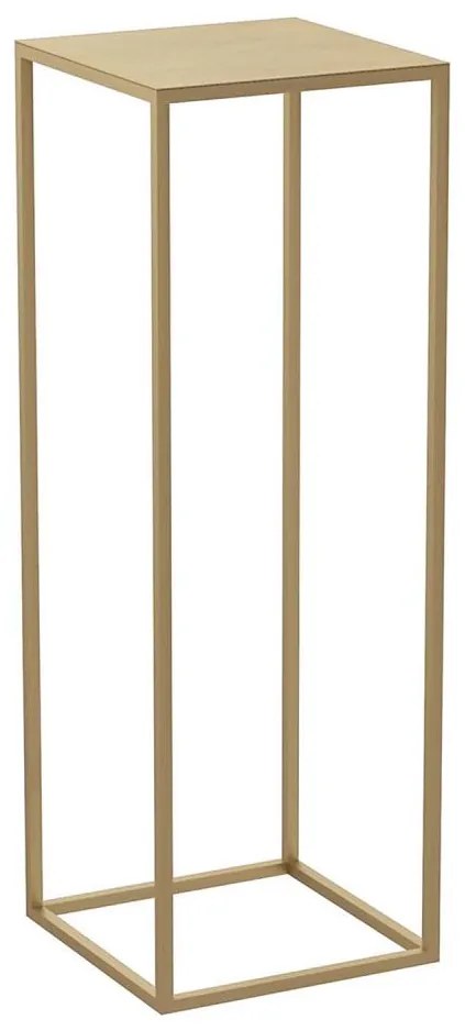 Portafiori 70x24 cm oro